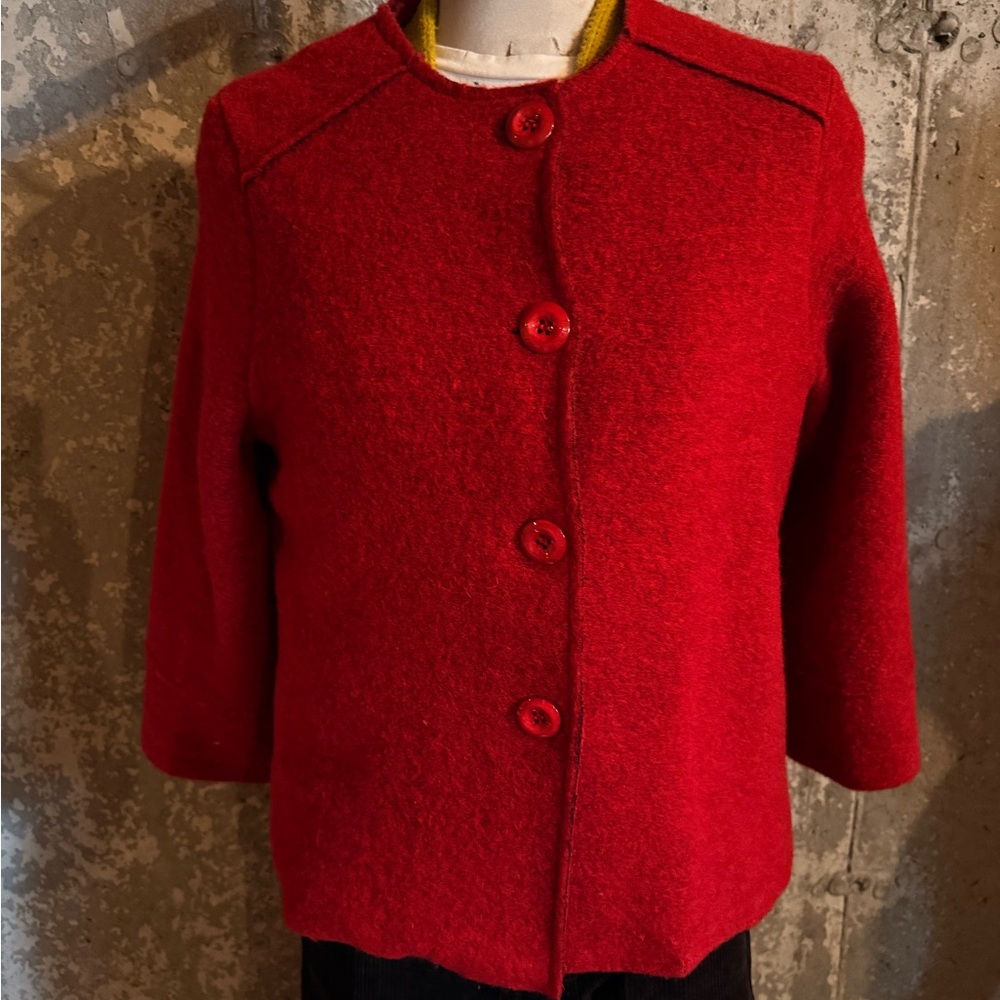 Red Wool Jacket